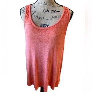 Free People orange tank size medium